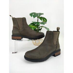 Ugg Women's Harrison Chelsea Green Pull On Boots Size 8 US